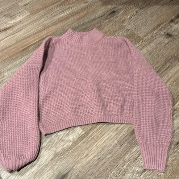 purple knit sweater from hollister - Picture 1 of 3